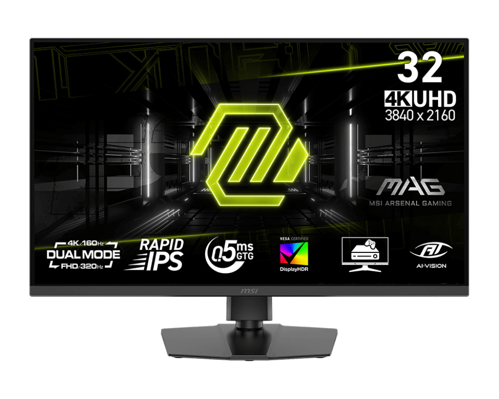 MSI MAG 322URDF E16 31.5'' UHD/IPS/320Hz/0,5ms/Black