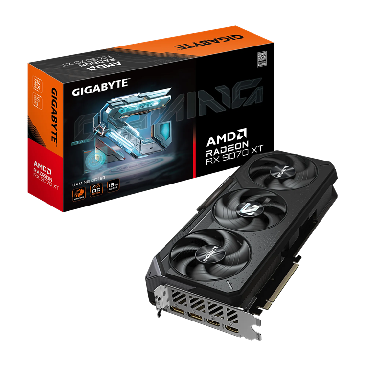 GIGABYTE Radeon ™ RX 9070 XT GAMING 16G GV-R9070XTGAMING-16GD Gigabyte