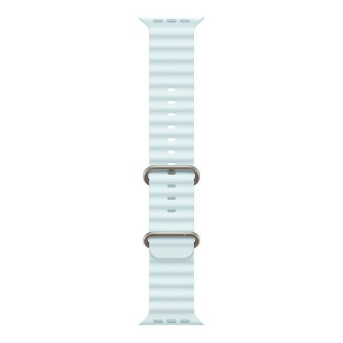 Apple Watch 49mm Ice Blue Ocean Band - Natural Titanium Finish MXTF3ZM-A