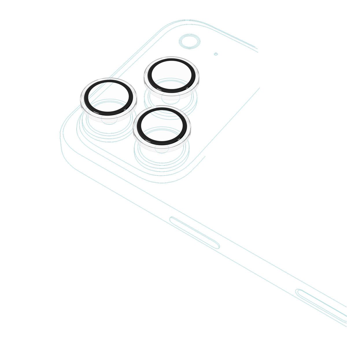 Epico Glass Lens Protectors iPhone 17 Pro/ Max 94112151000001