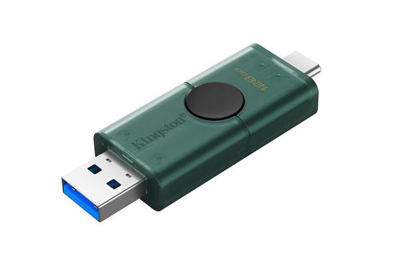 256 GB . USB 3.2 kľúč . Kingston DataTraveler Duo G2, USB-A / USB-C DTDEG2-256GB