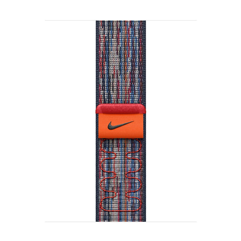 Apple Watch 42mm Blue/Red Nike Sport Loop MXU03ZM-A