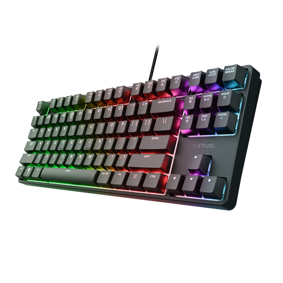 TRUST GXT864 CADA TKL GAMING KEYBOARD US 25724 Trust