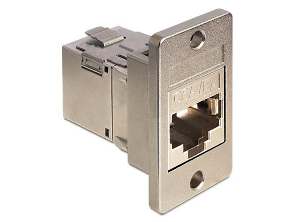 Delock Keystone rámeček pro montáž do zdířky 86213 DeLock