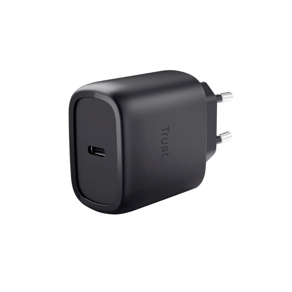 TRUST GaN Nabíječka MAXO 45W, USB-C, černá 25521 Trust