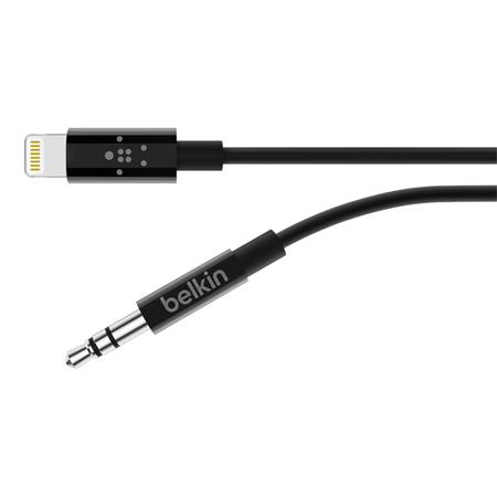 BELKIN Lightning to 3,5mm M/M, 90cm, čierny AV10172bt03-BLK Belkin