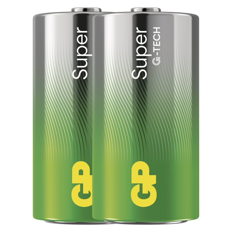 GP Alkalická batéria SUPER C (LR14) - 2ks 1013322200 GP Batteries