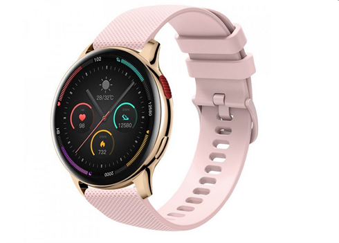 CARNEO Heiloo HR+ 2nd Gen/Gold/Šport Band/Pink 8588009299110 Carneo