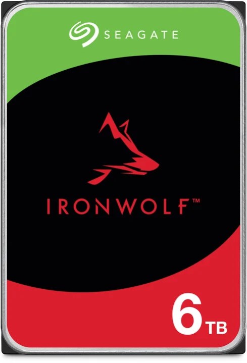 Seagate IronWolf/6TB/HDD/3.5''/SATA/5400 RPM/3R ST6000VN006