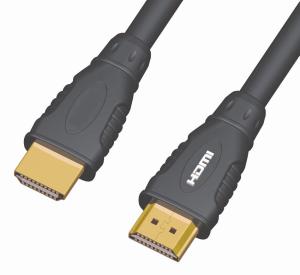 PremiumCord Kábel HDMI A - HDMI A M/M 15m,zlac.kon kphdmi15