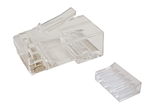Konektor RJ45 CAT6 UTP netienený pre licnu,100ks 11238903 Solarix
