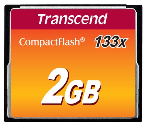 TRANSCEND Compact Flash 2GB (133x) TS2GCF133 Transcend