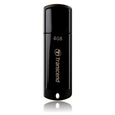 TRANSCEND Flash disk 4GB JetFlash®350, USB 2.0 (R:13/W:4 MB/s) čierna TS4GJF350 Transcend