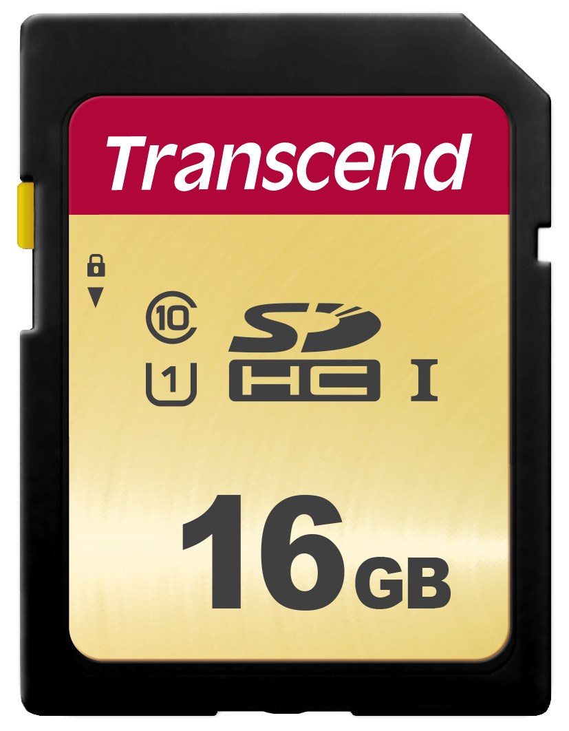 Karta TRANSCEND SDHC 16GB 500S, UHS-I U1 (R:95/W:60 MB/s) TS16GSDC500S Transcend