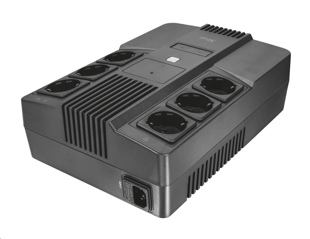 UPS TRUST Maxxon 800VA so 6 štandardnými zásuvkami 23326 Trust