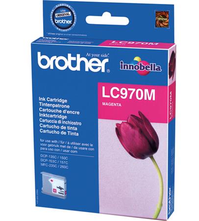 Brother LC-970M (magenta, 300 str.@ 5%, draft) LC970M