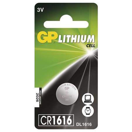 GP CR1616 - 1 ks 1042161611 GP Batteries