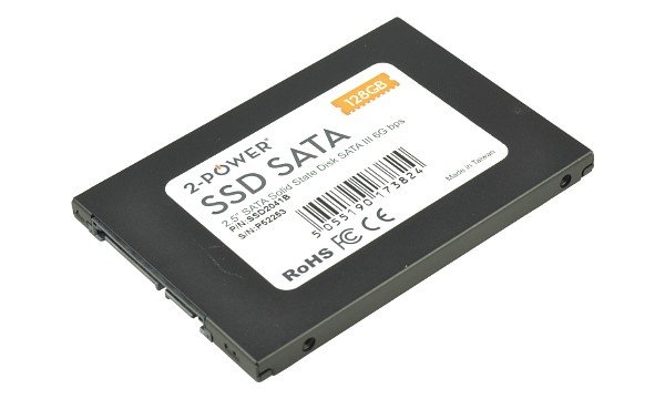 2-Power SSD 128GB 2.5" SATA III 6Gbps (Read 500MB/s, Write500MB/s) 3 YEARS WARANTY SSD2041B