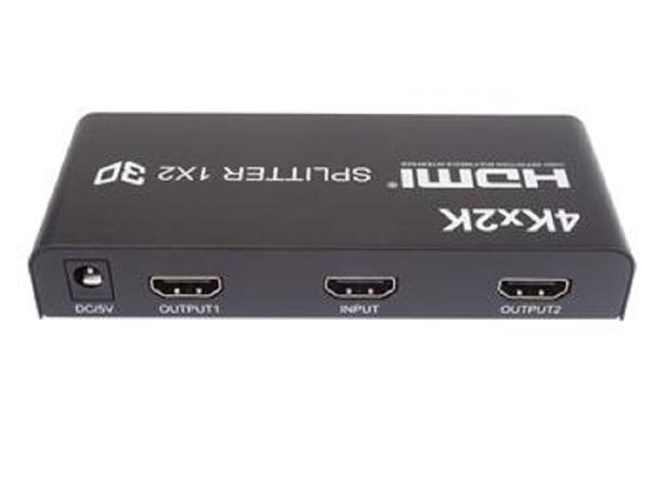 PremiumCord HDMI splitter 1-2 porty kovový s napájením, 4K, FULL HD, 3D khsplit2b