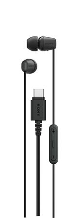 SONY MDR-EX15C - Sluchátka do uší - černá, USB-C IEREX15CB.CE7 Sony