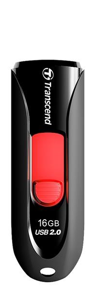 TRANSCEND Flash disk 16GB JetFlash®590K, USB 2.0 (R:13/W:4 MB/s) čierna TS16GJF590K Transcend