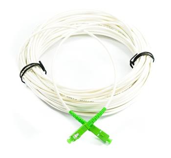 SC/APC - SC/APC simplex 9/125 SM 10m arm.biely 3mm B3 LSZH 424 OEM
