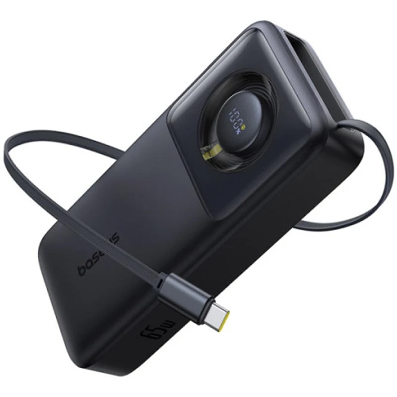 Baseus Powerbanka Qpow2 20000mAh 65W s káblom USB-C čierna 6932172659615 NoName