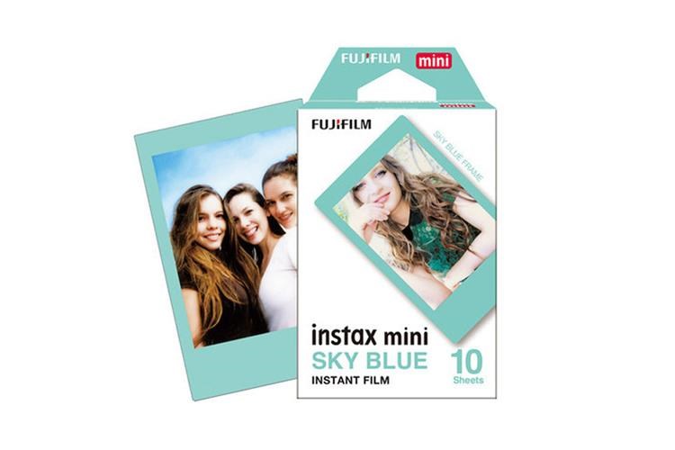 Fuji Fujifilm Film Instax Mini Blue Frame 16537055