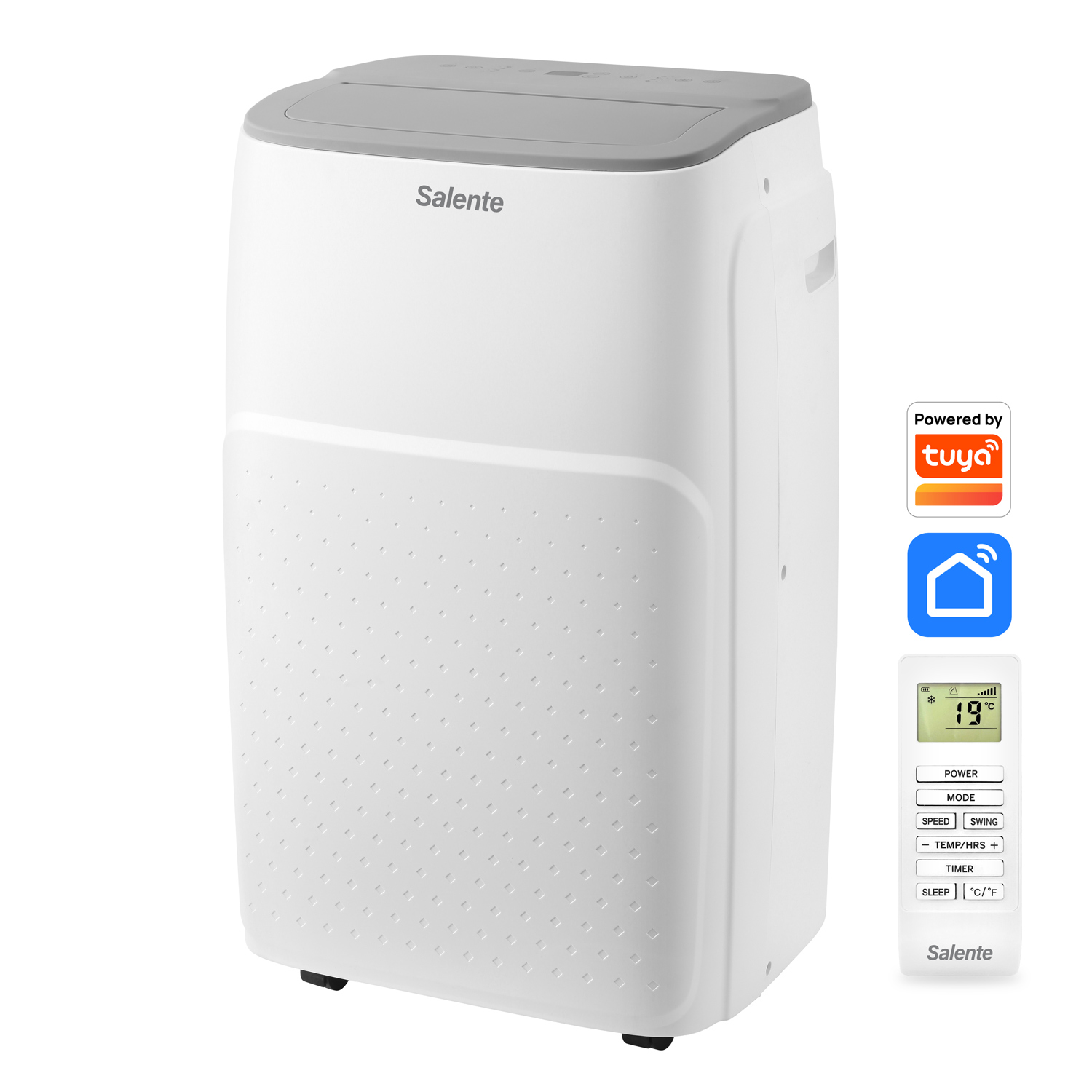 Salente SummerICE12, múdra mobilná klimatizácia, 12000 BTU, WiFi + Bluetooth, diaľk. ovl. SUMMERICE12 Salante