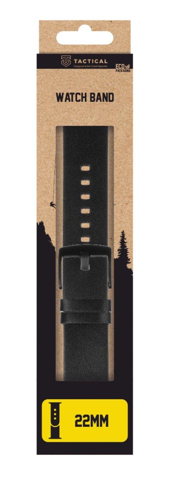 Tactical 307 Kožený Remienok 22mm Black 8596311084539