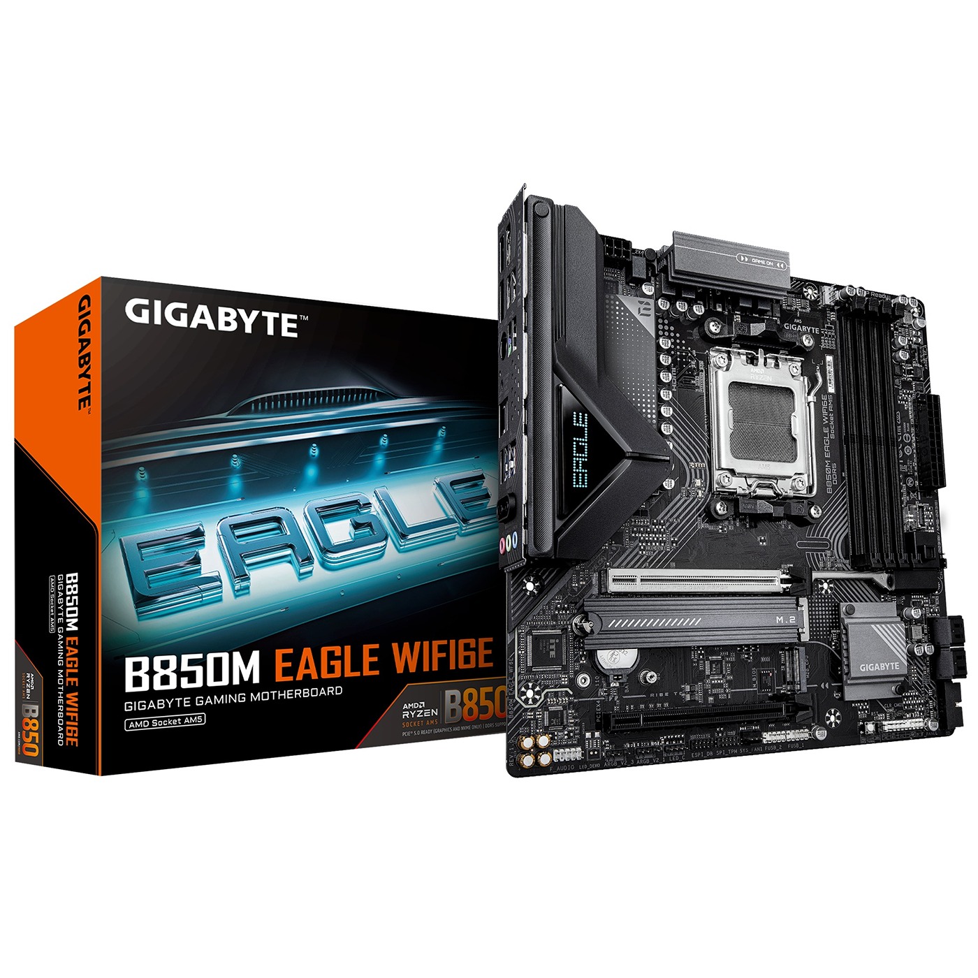 GIGABYTE B850 EAGLE WIFI6E/AM5/mATX B850M EAGLE WF6E Gigabyte