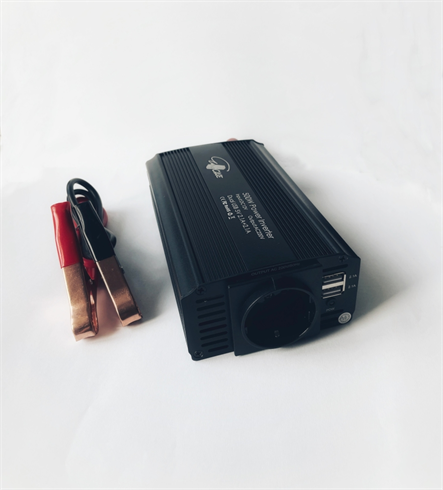 EUROCASE měnič napětí DY-8109-12, AC/DC 12V/230V, 500W, USB Eurocase