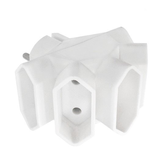 Solight rozbočovač, 5 x 2,5A, biely P83