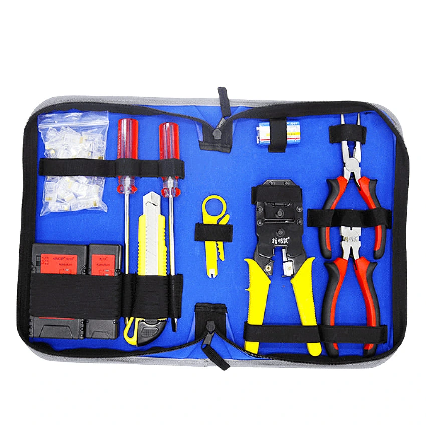 W-star Sada náradia pre sitárov WSNF1304 krimpovacie kliešte, tester káblov, 11ks v taške W-Star