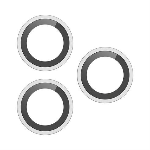Devia Peak Series Lens Protector pre iPhone 16 Pro/16 Pro Max - Bright Silver 6942297115798