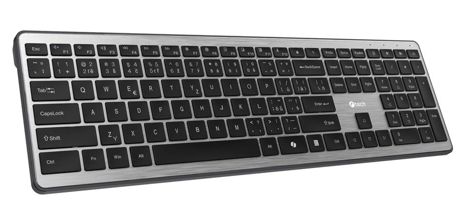 Klávesnica C-TECH Quallis KB-118 Dual mode, C-Tech