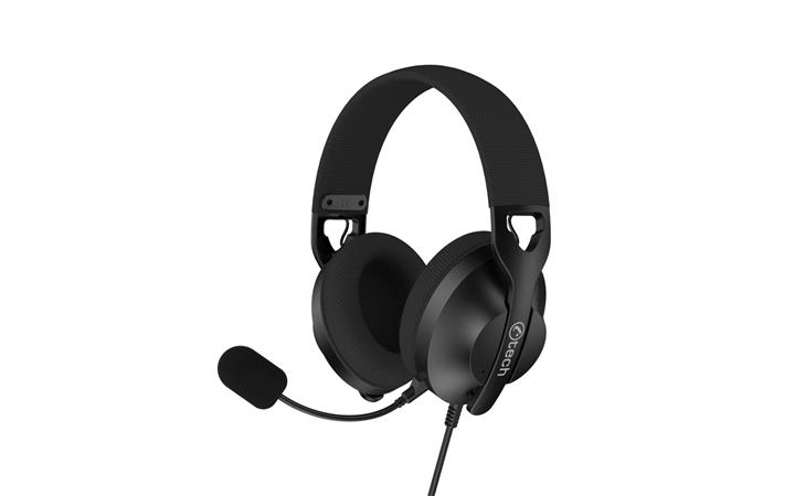 Slúchadlá C-TECH Nemesis V3 (GHS-19U), USB, čierna C-Tech