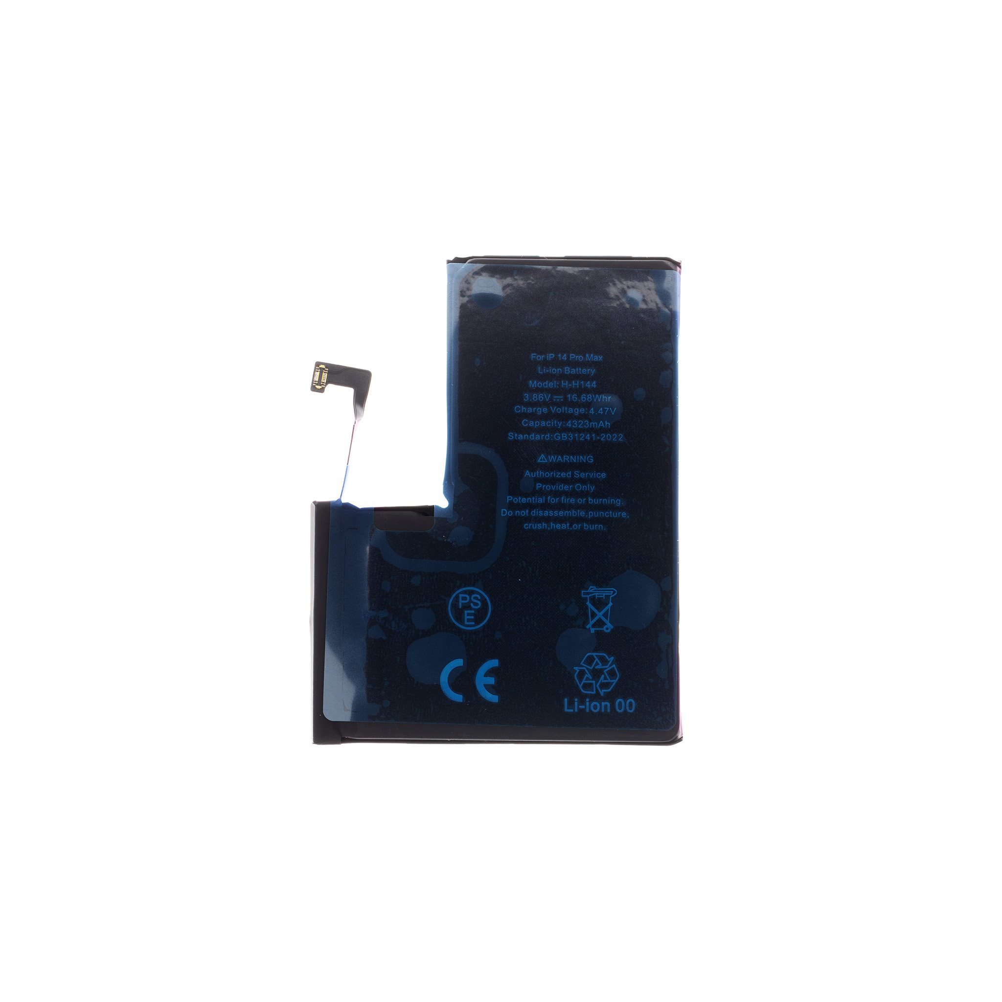 Batéria pre iPhone 14 Pro Max 4323mAh Li-Ion Resetted (Bulk) 8596311279805 NoName