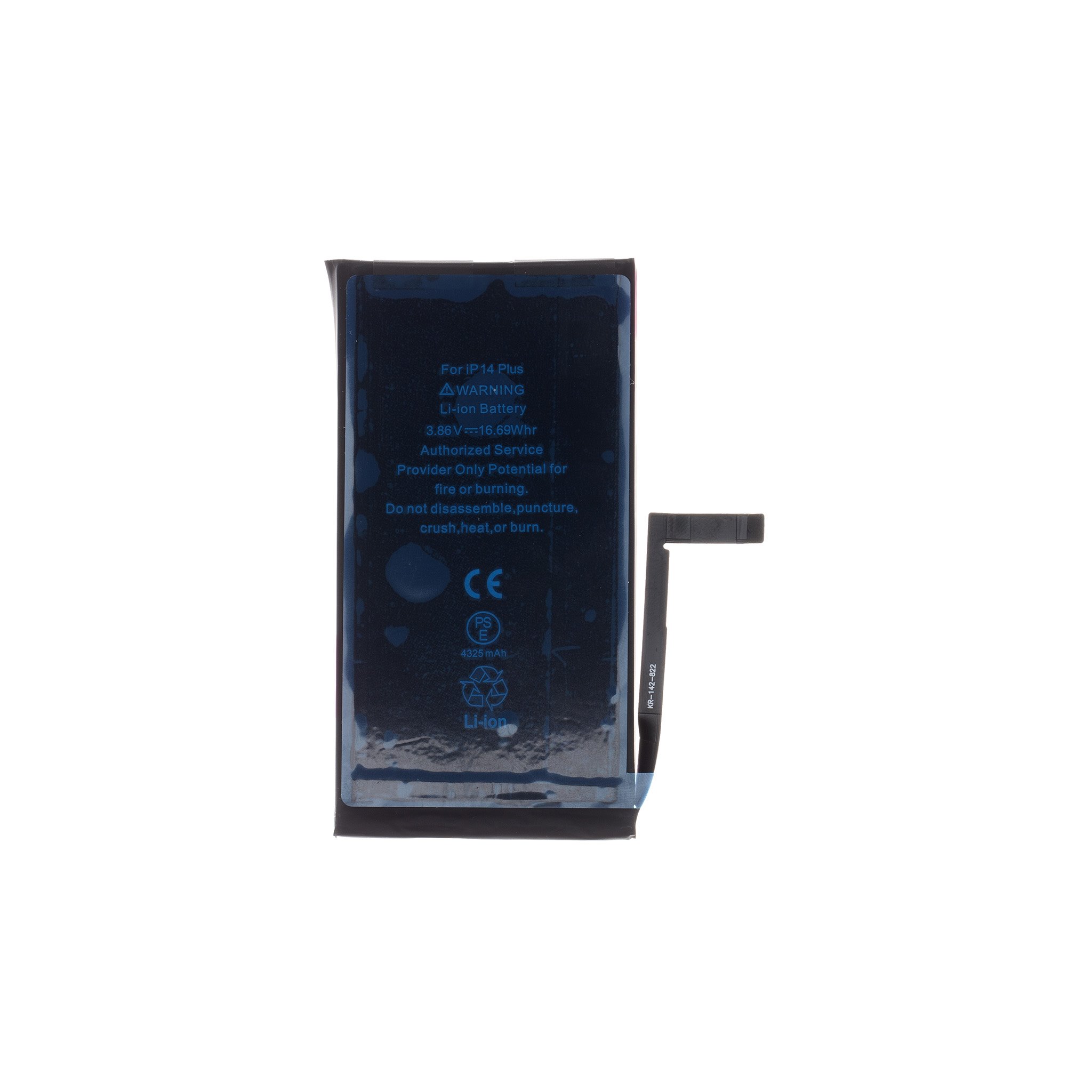 Batéria pre iPhone 14 Plus 4325mAh Li-Ion Resetted (Bulk) 8596311279782 NoName