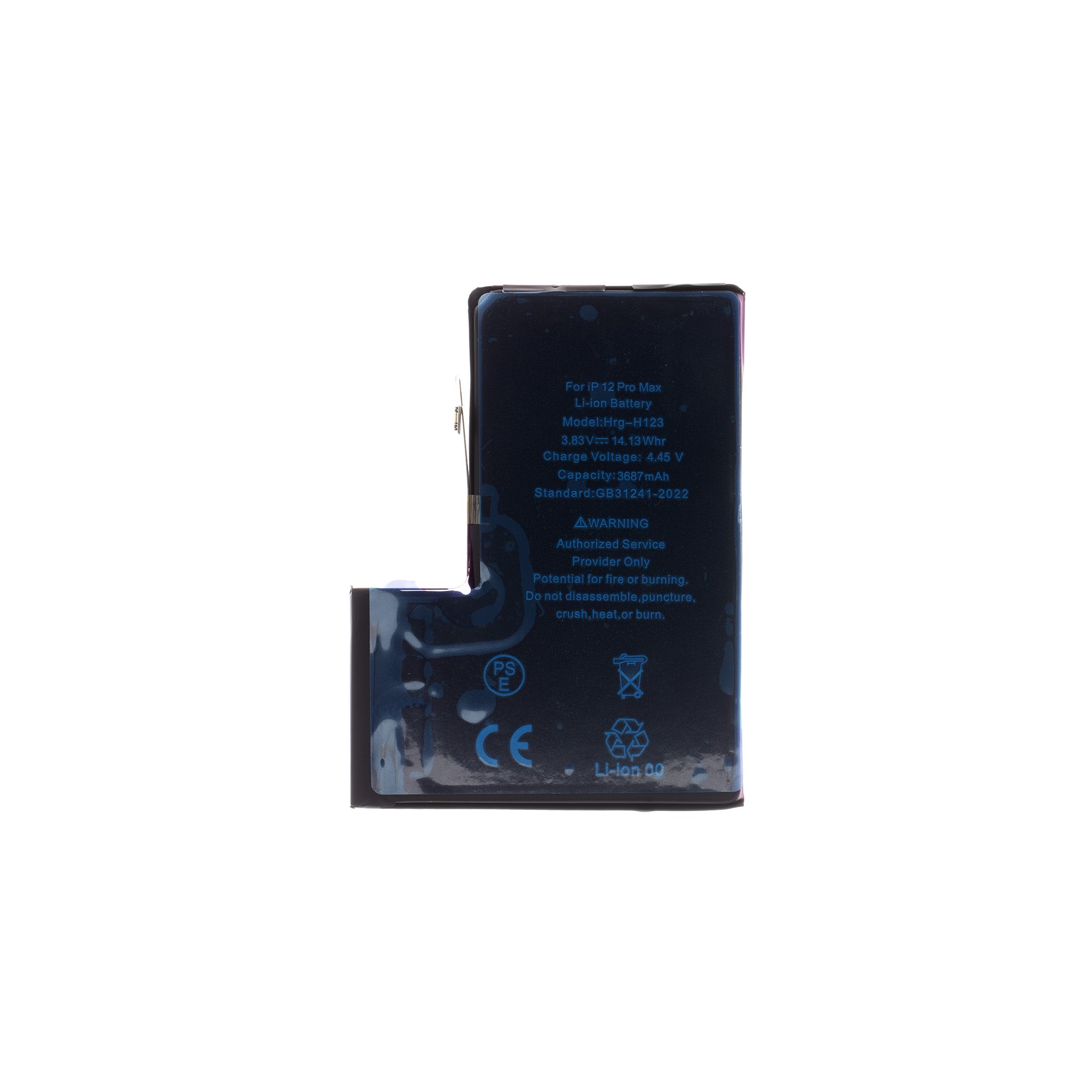 Batéria pre iPhone 12 Pro Max 3687mAh Li-Ion Resetted (Bulk) 8596311279720 NoName