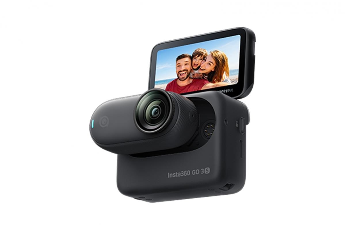 Insta360 GO 3S - 64GB miniaturní magnetická akční kamera, černá INST486