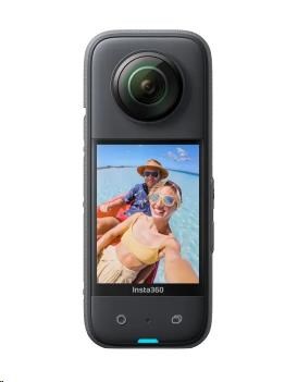 Insta360 X3 akční kamera, 5.7K / 4K, až 60 fps, 6osý gyroskop, 360° záběr, Active HDR, vodotěsná INST710