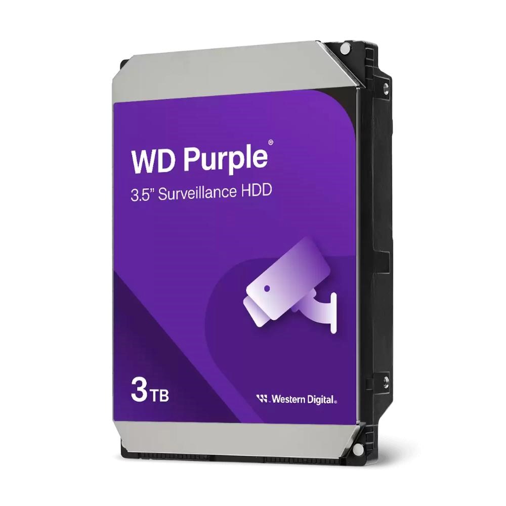 WD PURPLE WD34PURZ 3TB, SATA III 3.5", 128MB, 180MB/s, Low Noise, CMR Western Digital
