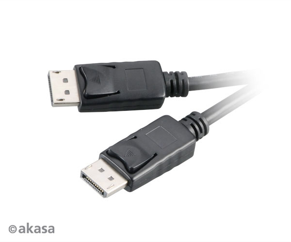 AKASA - kabel DP na DP - 2 m AK-CBDP01-20BK Akasa