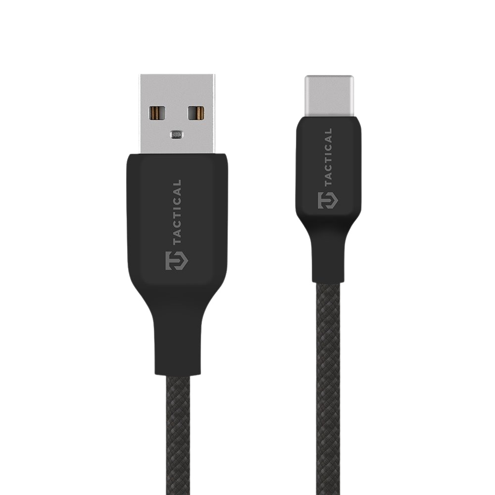 Tactical Stitch Thread Cable USB-A/USB-C 1m Black 8596311283369