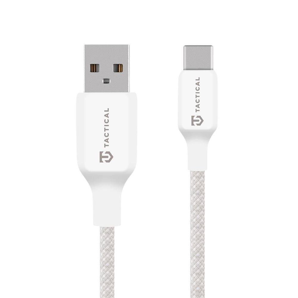 Tactical Stitch Thread Cable USB-A/USB-C 2m White 8596311283376