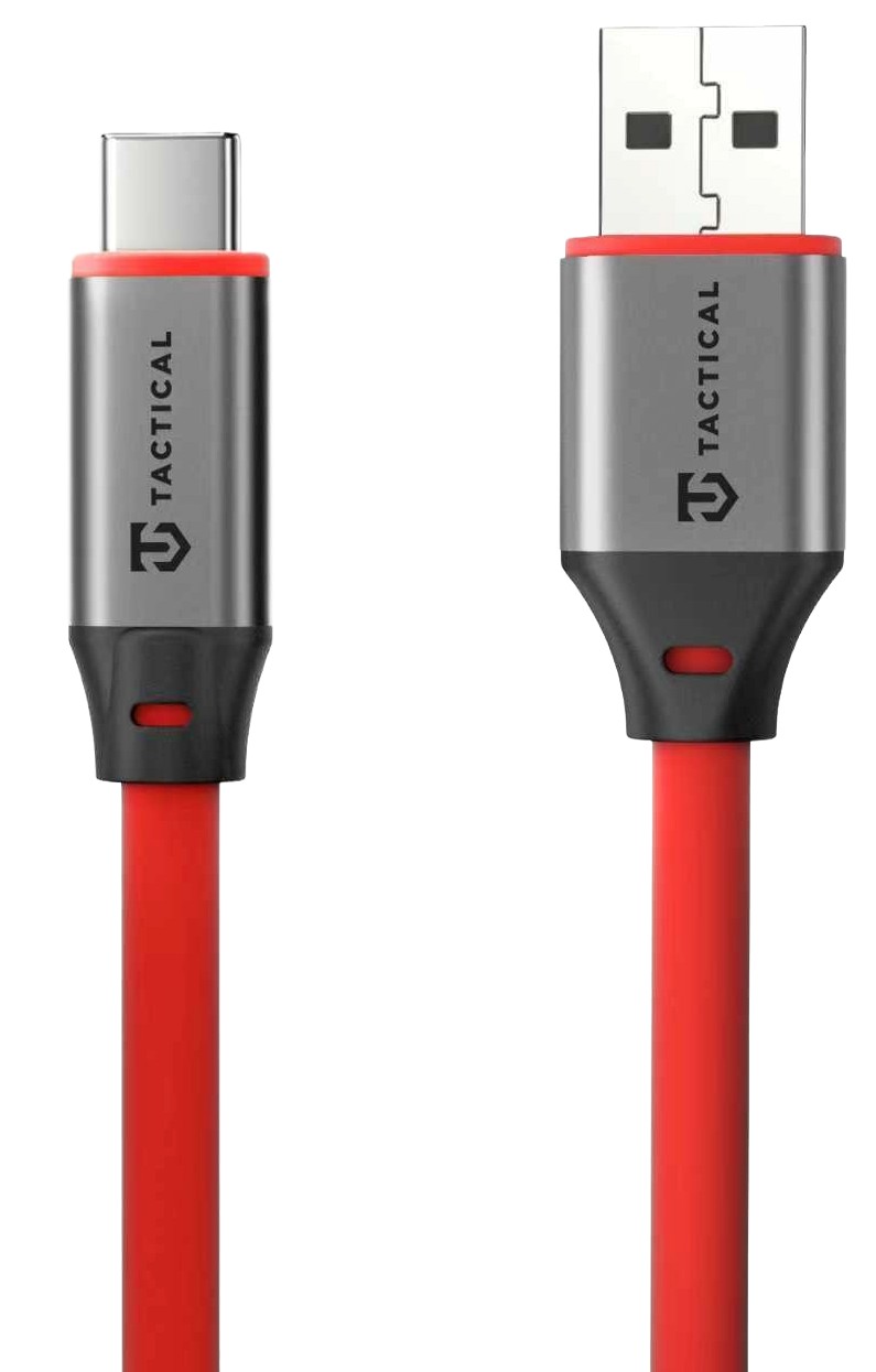Tactical Fat Man 2.0 Cable USB-A/USB-C 1m Red 8596311292347