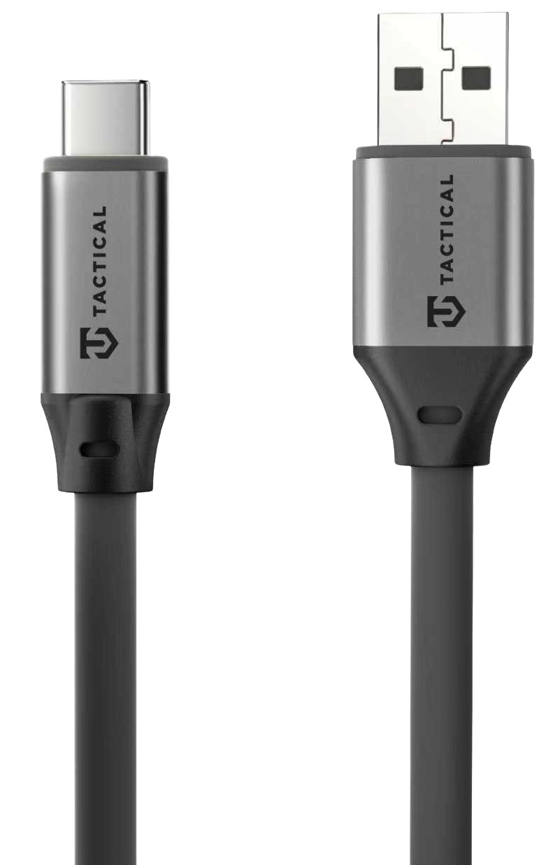 Tactical Fat Man 2.0 Cable USB-A/USB-C 1m Grey 8596311292354