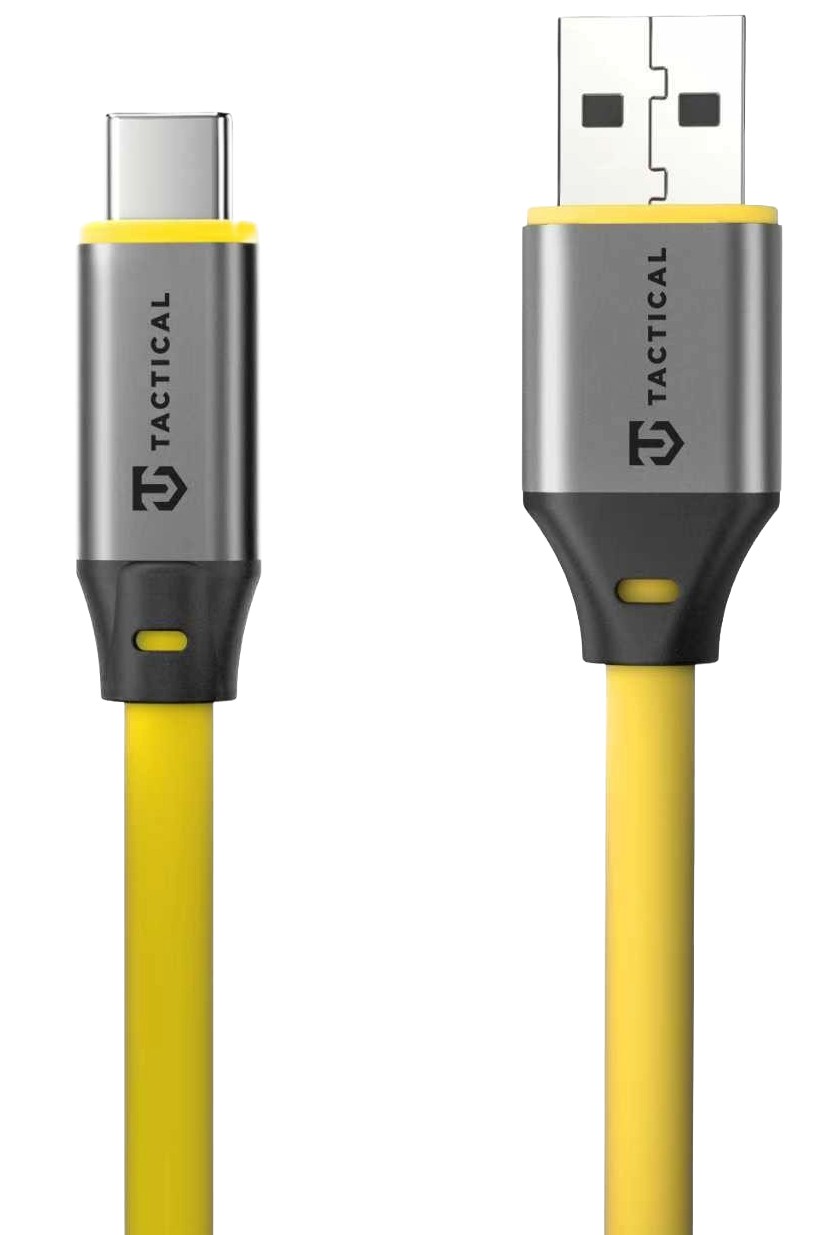 Tactical Fat Man 2.0 Cable USB-A/USB-C 1m Yellow 8596311292330