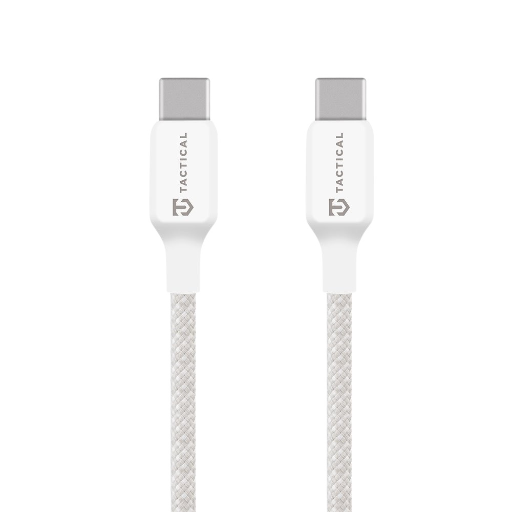 Tactical Stitch Thread Cable USB-C/USB-C 1m White 8596311283499